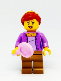 LH140 HRANÁ MINIFIGURKA ŽENA SE ZRCADLEM