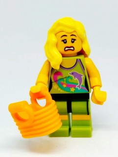 LH1413 HRANÁ MINIFIGURKA KRMIČKA DELFÍNŮ