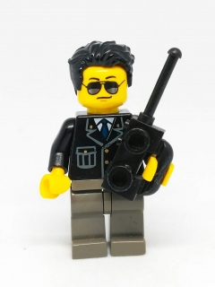LH1534 HRANÁ MINIFIGURKA POLICISTA S VYSÍLAČKOU