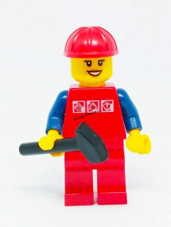 LH1550 HRANÁ MINIFIGURKA ŽENA S KLADIVEM