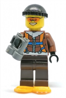LH1590 HRANÁ MINIFIGURKA POLÁRNÍK S DALEKOHLEDEM A SNĚŽNICEMI