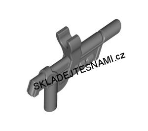 F571 LEGO HRANÁ PISTOLE ŠEDÁ S HORNÍM DRŽÁKEM