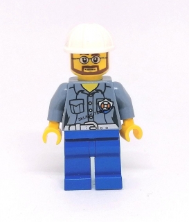LH1820 HRANÁ LEGO MINIFIGURKA CITY POSÁDKA ČLUNU