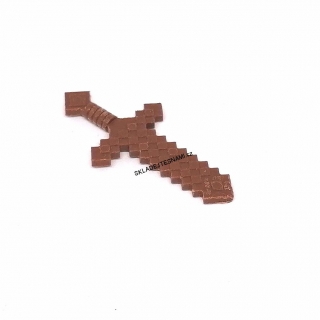 F618 LEGO HNĚDÁ ZBRAŇ MINECRAFT