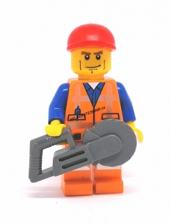 LH2013 HRANÁ LEGO MINIFIGURKA MUŽ S ROZBRUSKOU