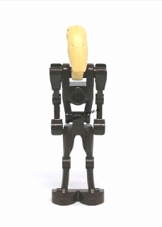 LH2067 HRANÁ LEGO MINIFIGURKA STAR WARS DROID HNĚDÝ BÉŽOVÁ HLAVA