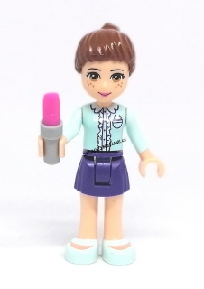 LN2164 LEGO NOVÁ MINIFIGURKA FRIENDS DÍVKA SE RTĚNKOU