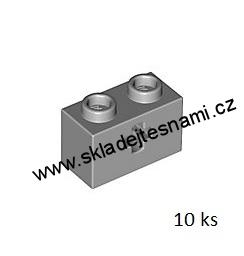 LH350 LEGO HRANÉ KOSTIČKY 2 NOPKY 10 KS HRANATÝ OTVOR
