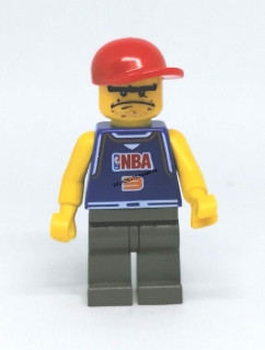 LH2117 HRANÁ LEGO MINIFIGURKA HRÁČ NBA