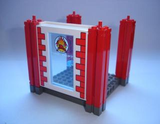 LH362 LEGO PATRO HASIČSKÉ STANICE S DVEŘMI