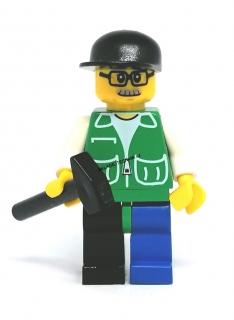 LH2256 LEGO HRANÁ MINIFIGURKA MUŽ S KLADIVEM