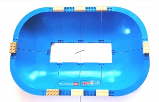 LH1931 LEGO HRANÉ MODRÉ HŘÍŠTĚ NBA NA BASKETBAL DLE FOTO