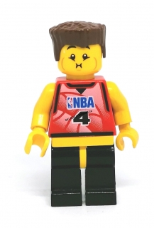 LH2292 LEGO HRANÁ MINIFIGURKA MUŽ SPORTOVEC BASKETBALISTA