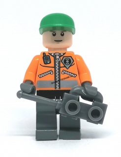 LH2333 LEGO HRANÁ MINIFIGURKA MUŽ OPRAVÁŘ